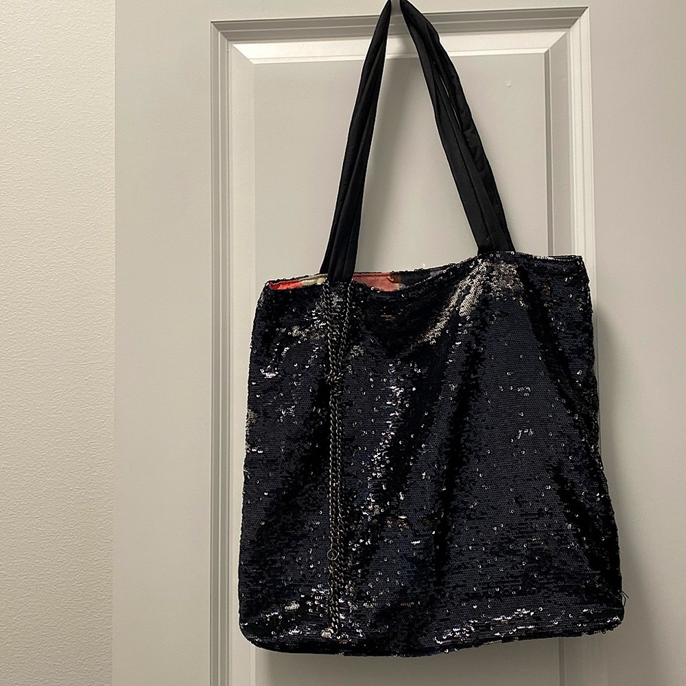 Rachel Roy sequins shoulder bag